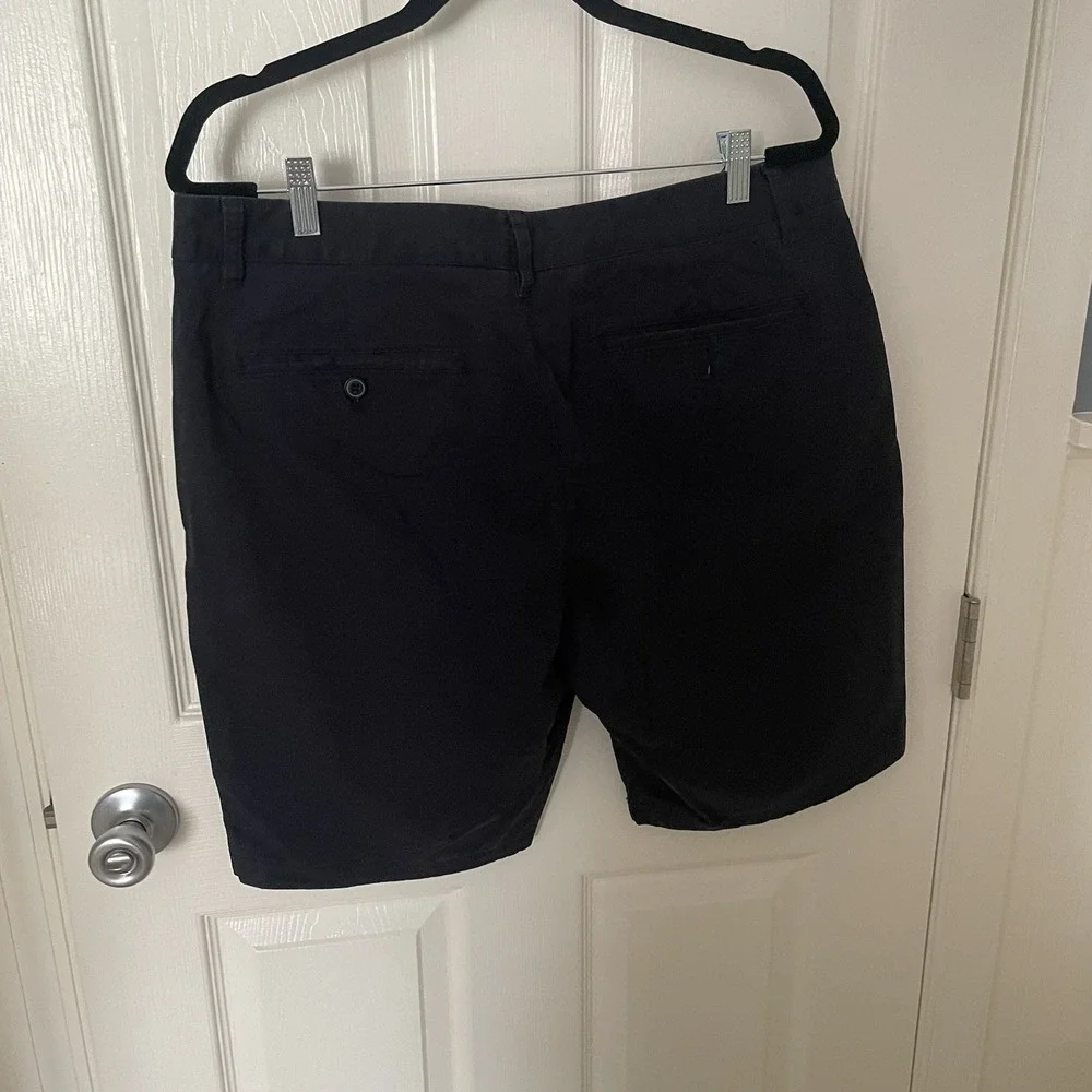 Bonobos Navy Blue Chino Shorts Men's 36 Stretch Casual Slim 9